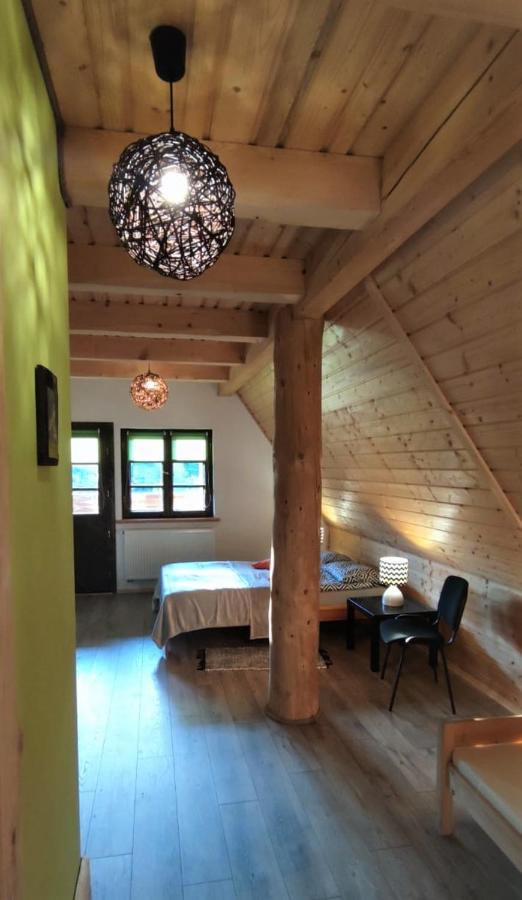 Chochlik Hotel Ustrzyki Dolne Buitenkant foto